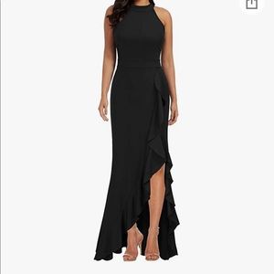 From Amazon - Black mermaid cocktail evening dress from Amazon